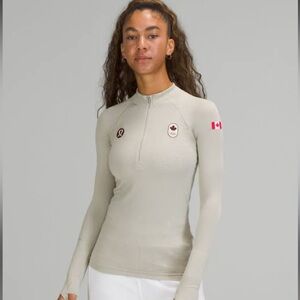 Lululemon x Team Canada Swiftly Tech Half Zip 2.0